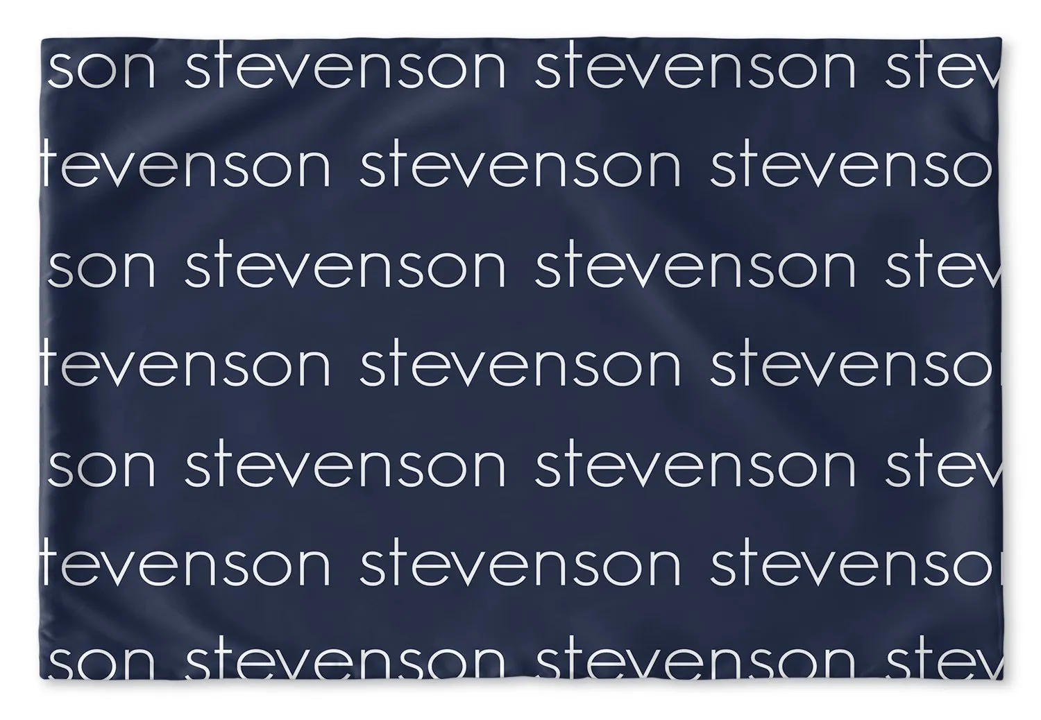 PERSONALIZED NAME PILLOW SHAM - LIGHT (MULTIPLE COLOR OPTIONS)
