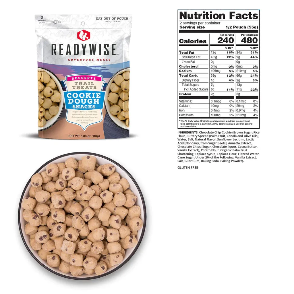 Readywise Cookie Dough Snacks