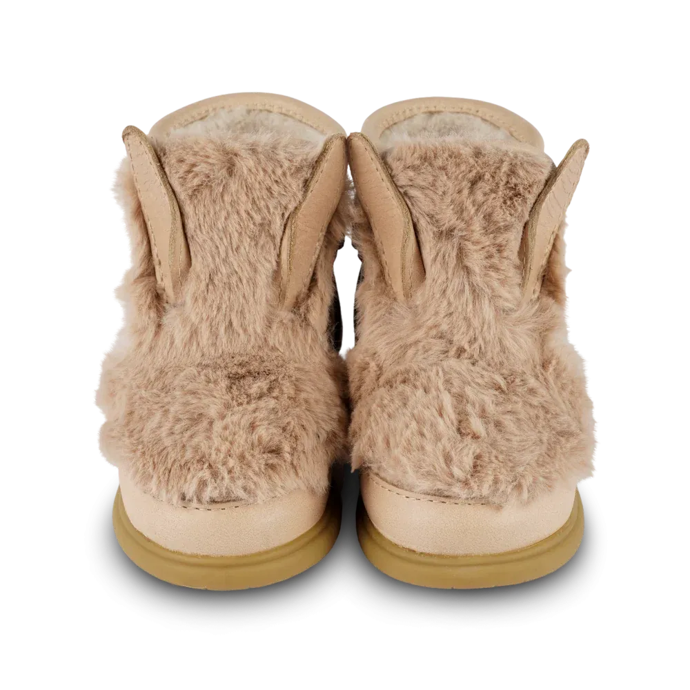 Roumi Shoes - Fluffy Bunny - Warm Beige