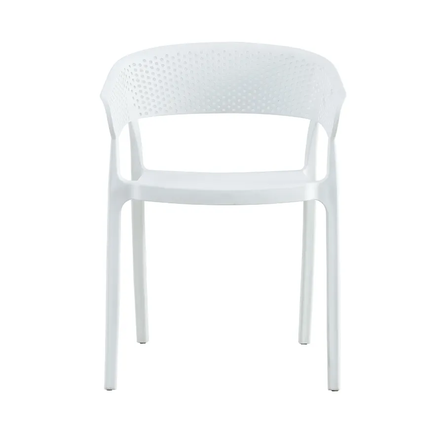 Santacruz White Outdoor Chair