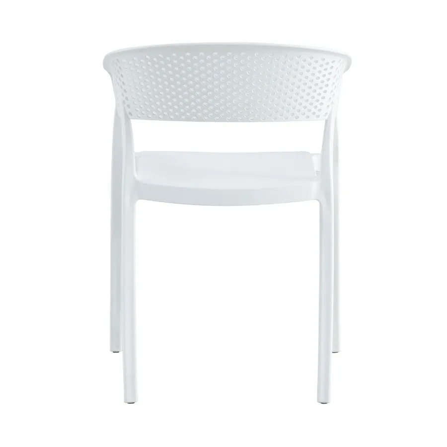 Santacruz White Outdoor Chair