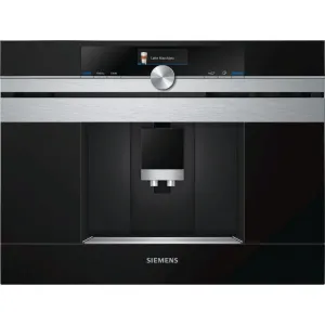SIEMENS CT636LES6 WiFi Connected Built in Bean to Cup Coffee Machine - Stainless Steel