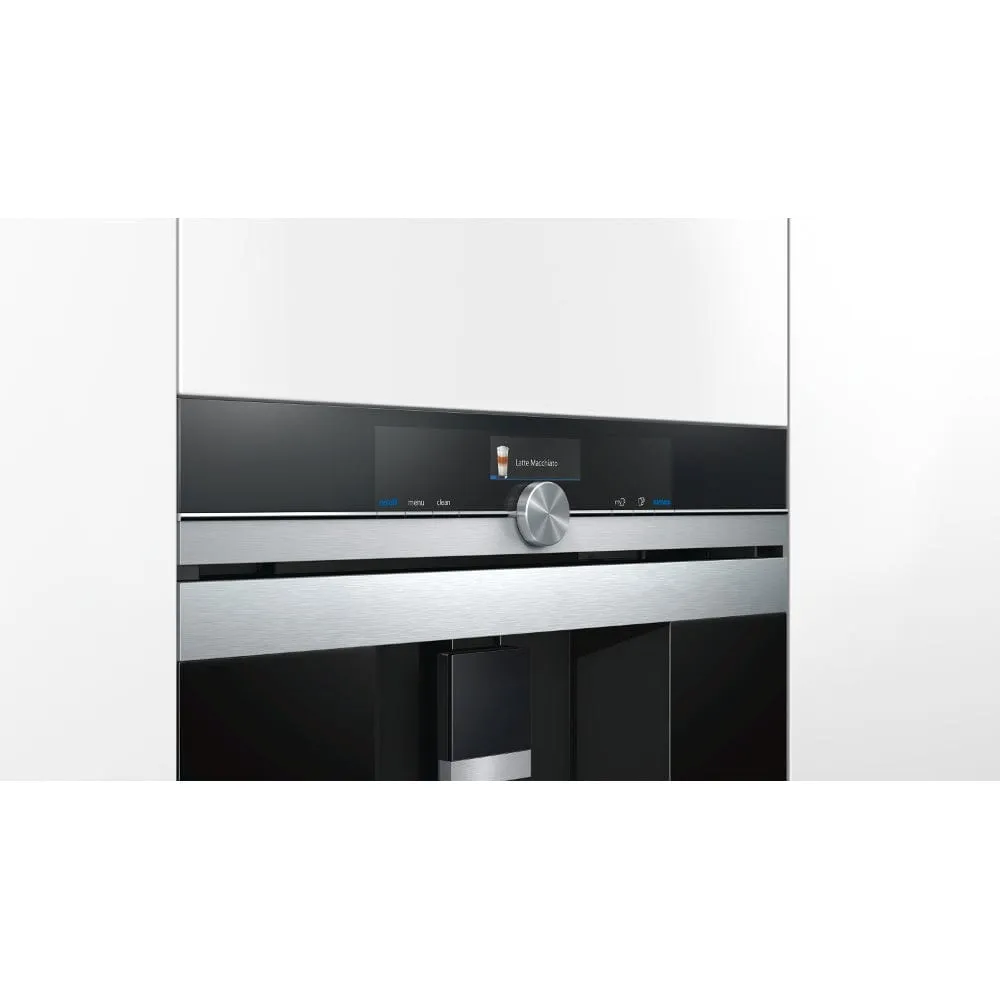 SIEMENS CT636LES6 WiFi Connected Built in Bean to Cup Coffee Machine - Stainless Steel
