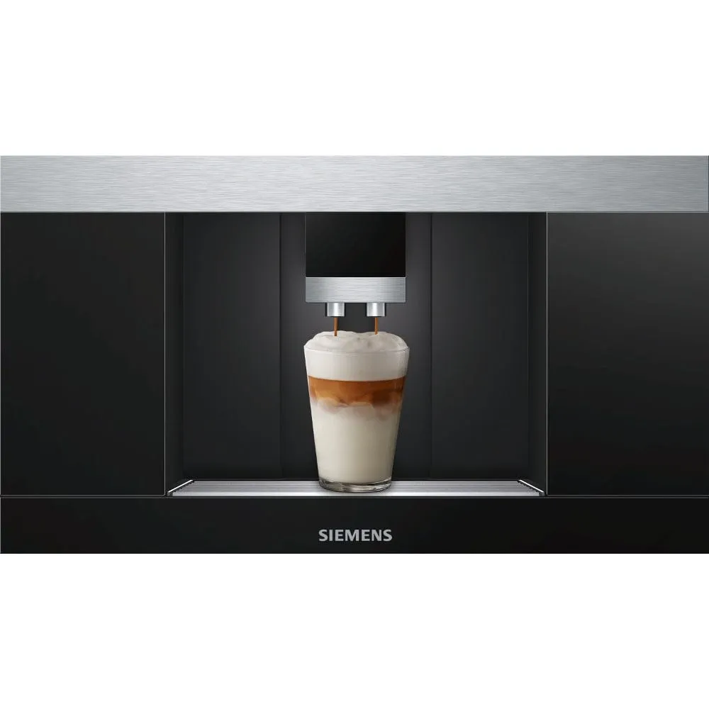 SIEMENS CT636LES6 WiFi Connected Built in Bean to Cup Coffee Machine - Stainless Steel