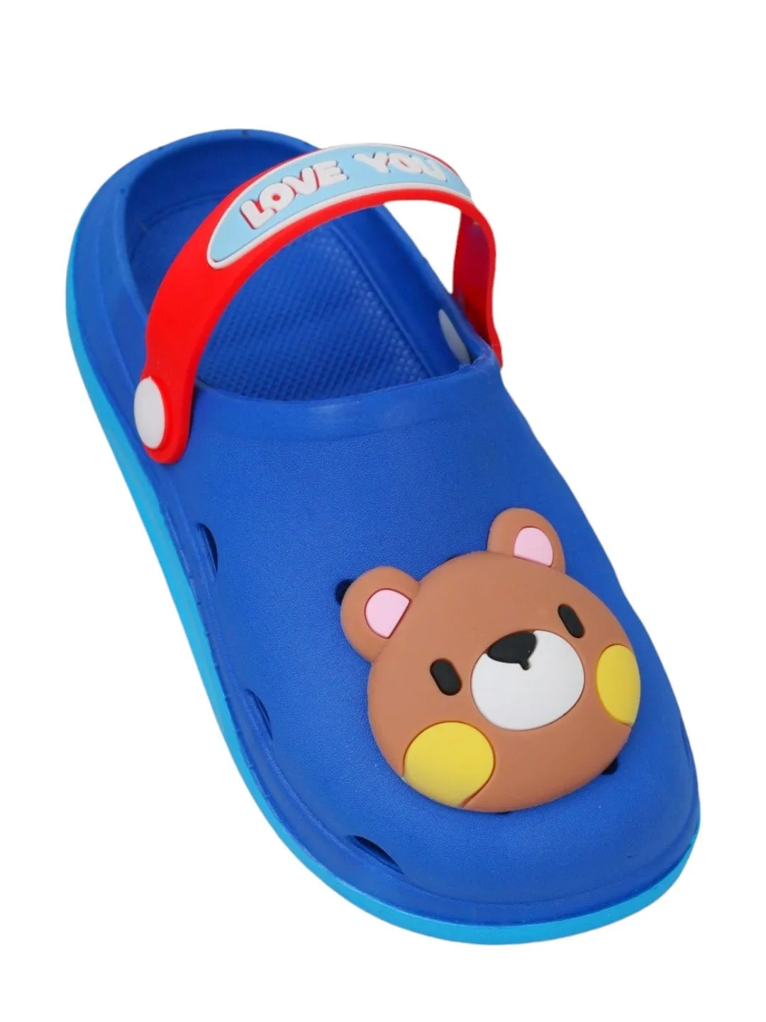 Stylish 3D Bear Clogs for Boys