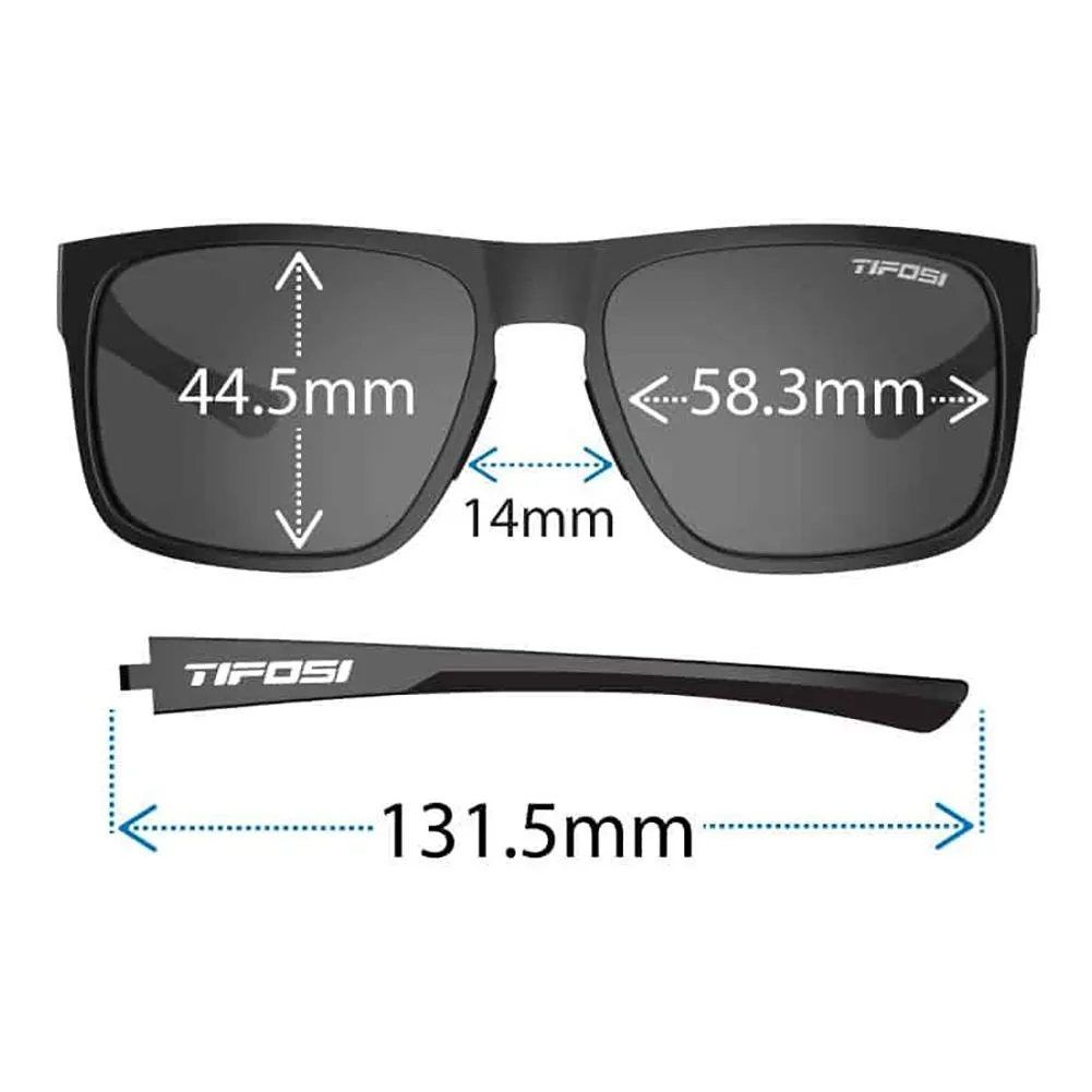 Swick Sunglasses Satin Vapor with Smoke Lenses