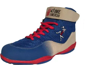The Patriot blue wrestling shoes by 4 Time All American sizes 1-9.5