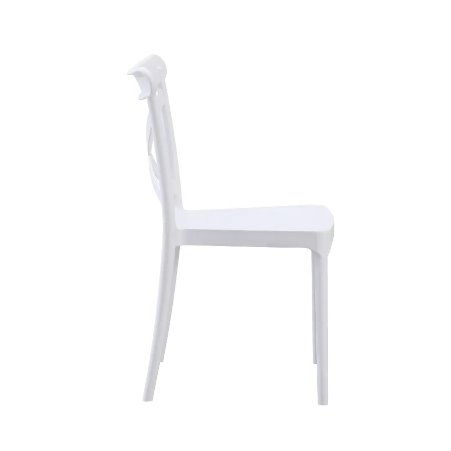 Trancoso White Restaurant Cafe Chair