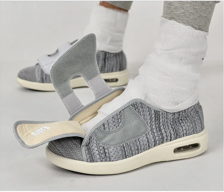 Vanccy Plus Size Wide Diabetic Shoes For Swollen Feet Width Shoes-NW035