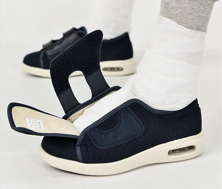 Vanccy Plus Size Wide Diabetic Shoes For Swollen Feet Width Shoes-NW035