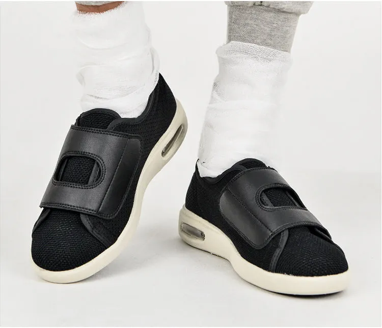Vanccy Plus Size Wide Diabetic Shoes For Swollen Feet Width Shoes-NW035