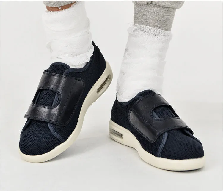 Vanccy Plus Size Wide Diabetic Shoes For Swollen Feet Width Shoes-NW035