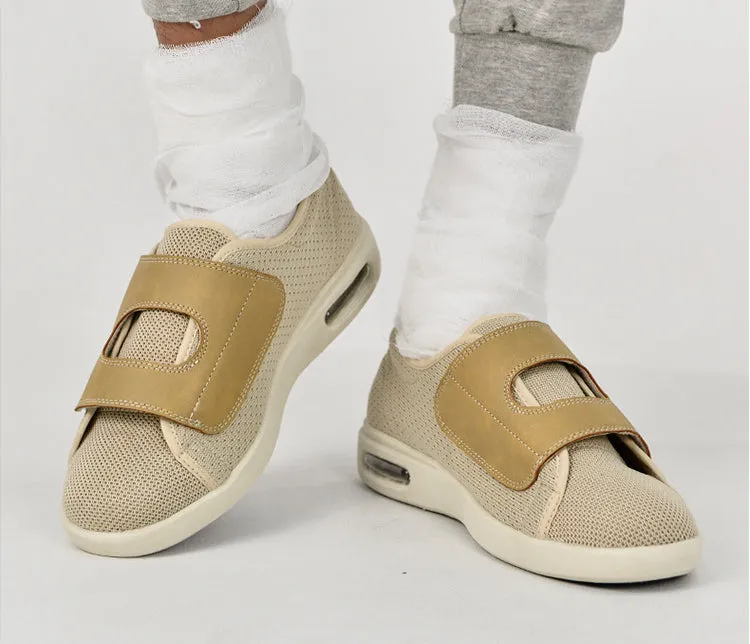 Vanccy Plus Size Wide Diabetic Shoes For Swollen Feet Width Shoes-NW035