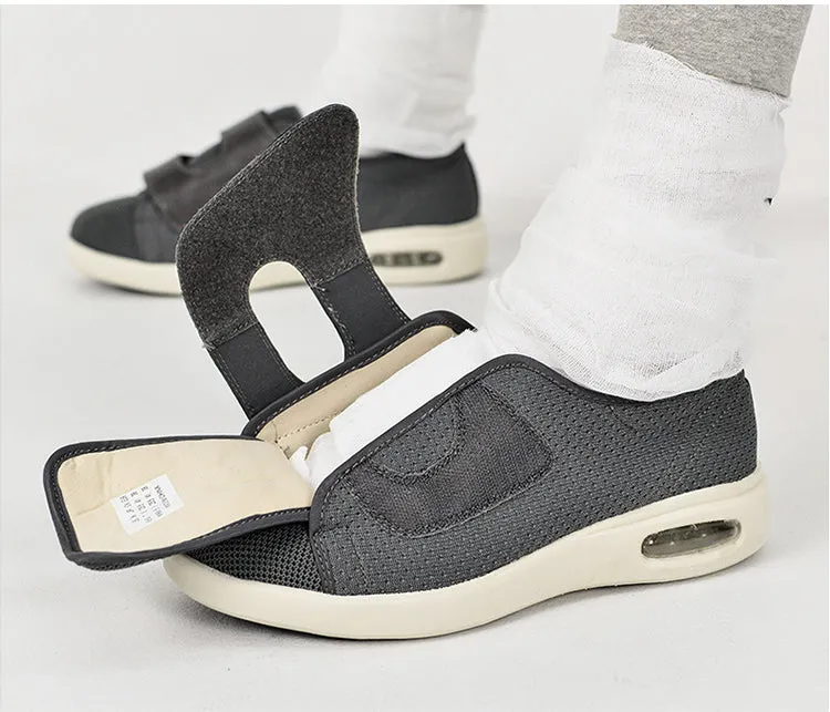 Vanccy Plus Size Wide Diabetic Shoes For Swollen Feet Width Shoes-NW035