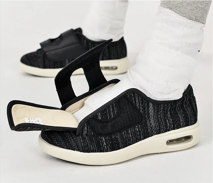 Vanccy Plus Size Wide Diabetic Shoes For Swollen Feet Width Shoes-NW035