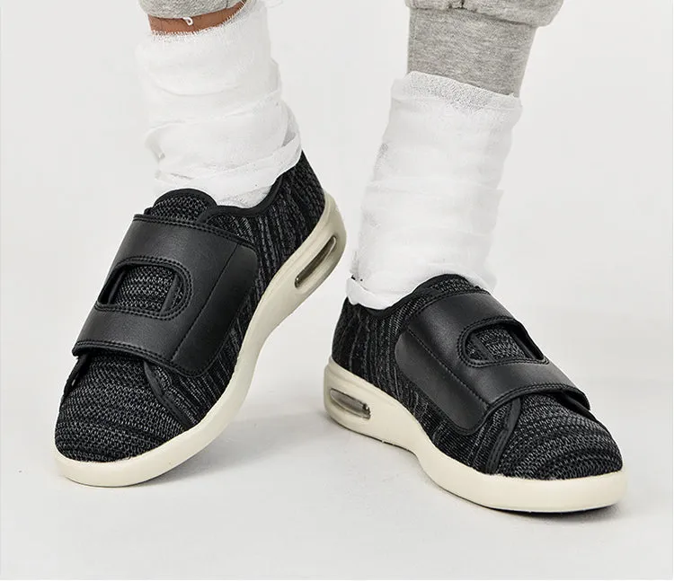 Vanccy Plus Size Wide Diabetic Shoes For Swollen Feet Width Shoes-NW035