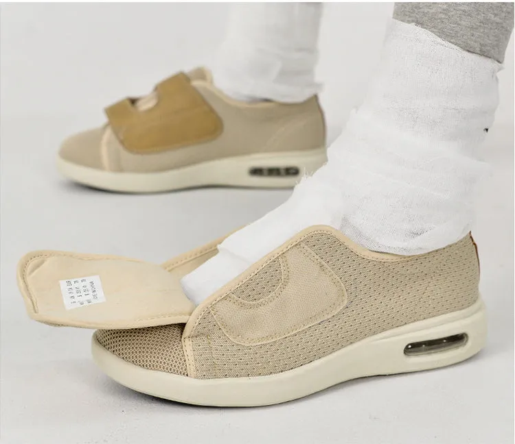 Vanccy Plus Size Wide Diabetic Shoes For Swollen Feet Width Shoes-NW035