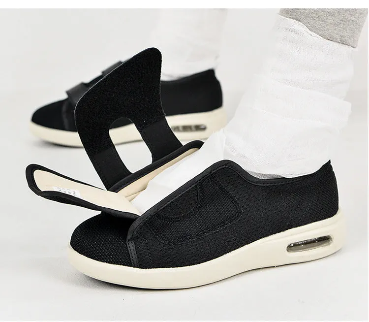 Vanccy Plus Size Wide Diabetic Shoes For Swollen Feet Width Shoes-NW035