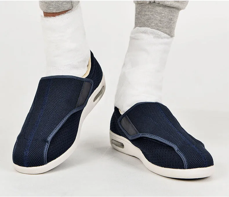 Vanccy Plus Size Wide Diabetic Shoes For Swollen Feet Width Shoes-NW038