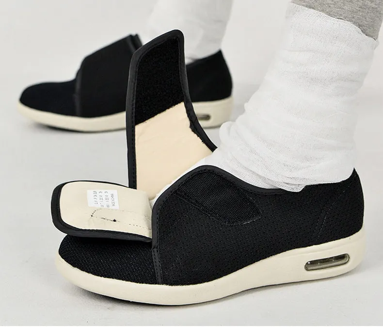 Vanccy Plus Size Wide Diabetic Shoes For Swollen Feet Width Shoes-NW039