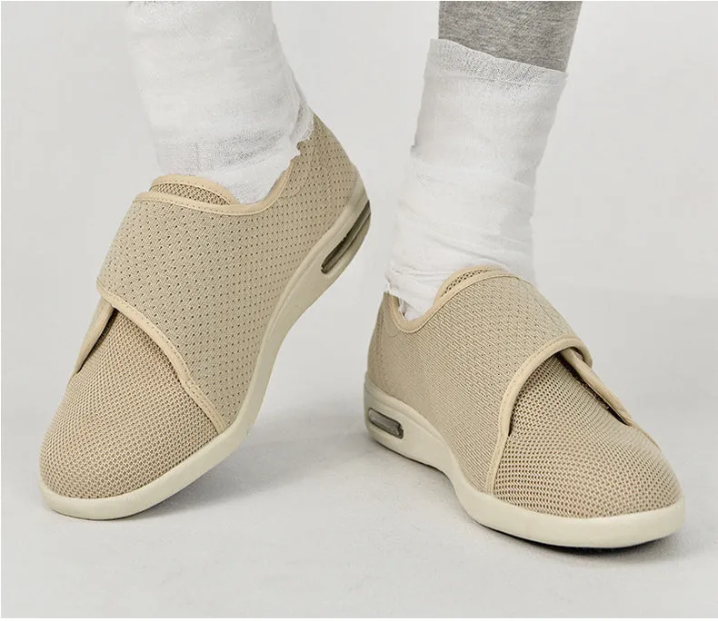 Vanccy Plus Size Wide Diabetic Shoes For Swollen Feet Width Shoes-NW039