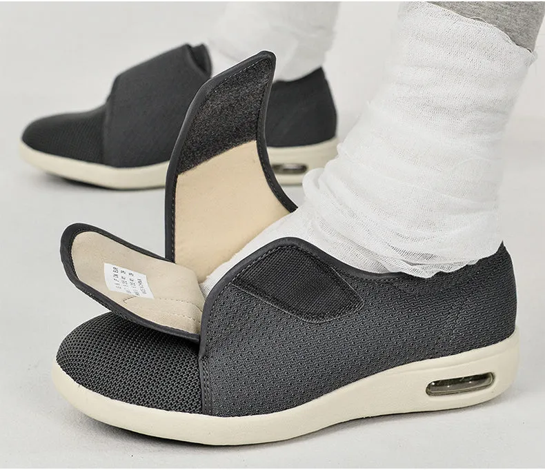Vanccy Plus Size Wide Diabetic Shoes For Swollen Feet Width Shoes-NW039