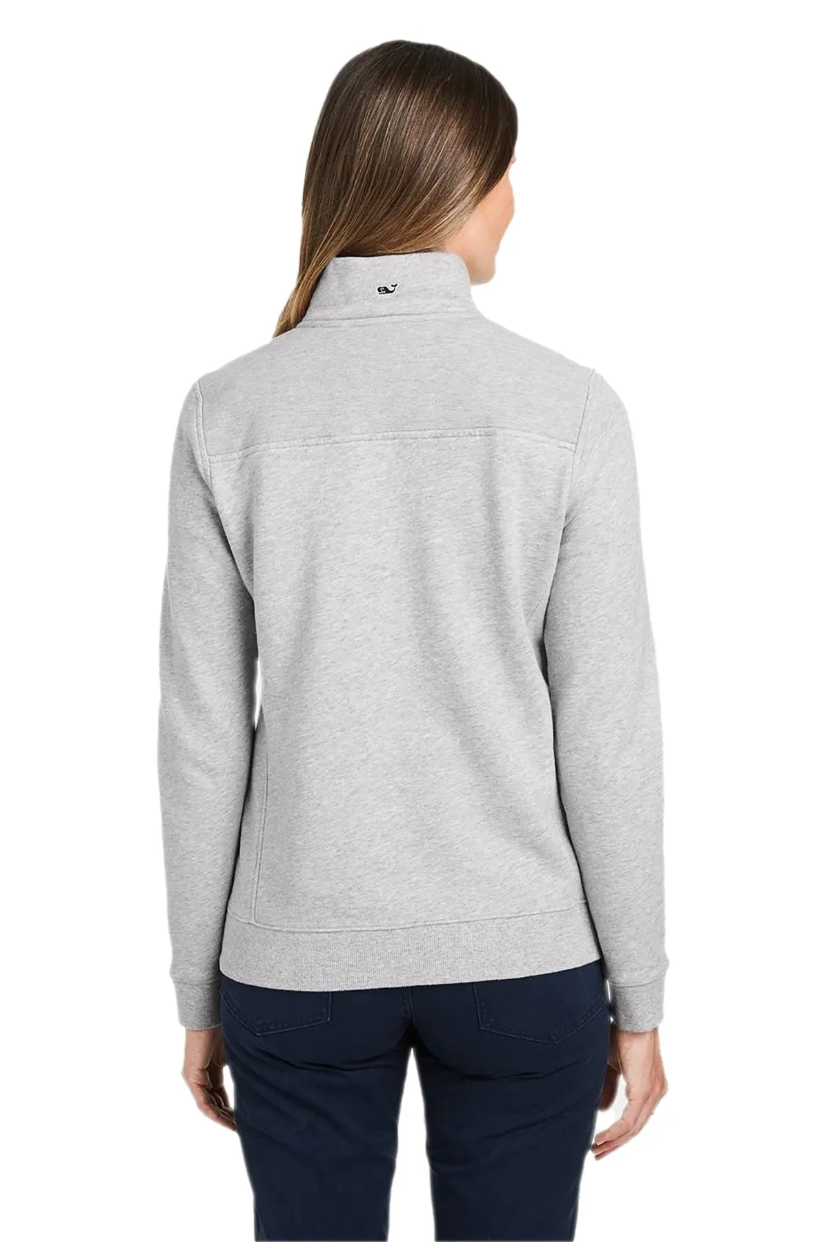 Vineyard Vines Custom Ladies Collegiate Shep Shirts, Grey Heather