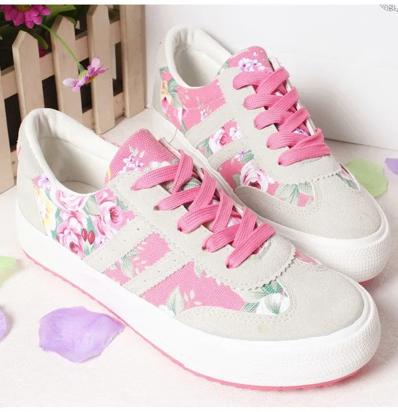Women casual shoes printed   JIASHA