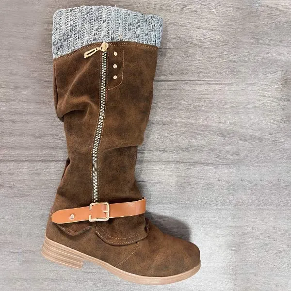 Women'S Round Toe Vintage Boots 40295624C