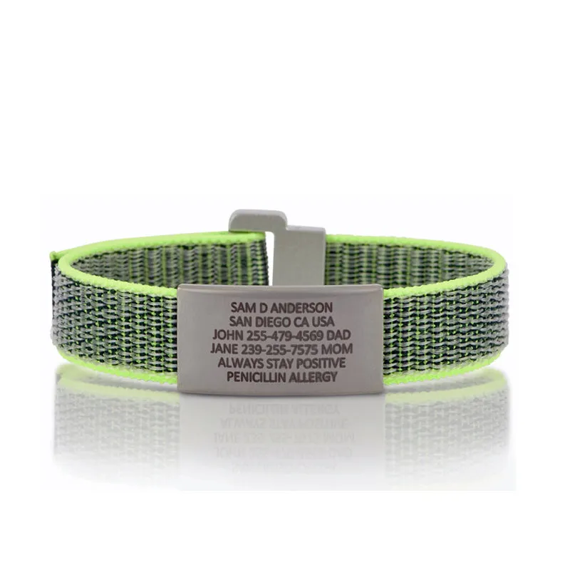 Wristband ID - Stride Thin (Silver)