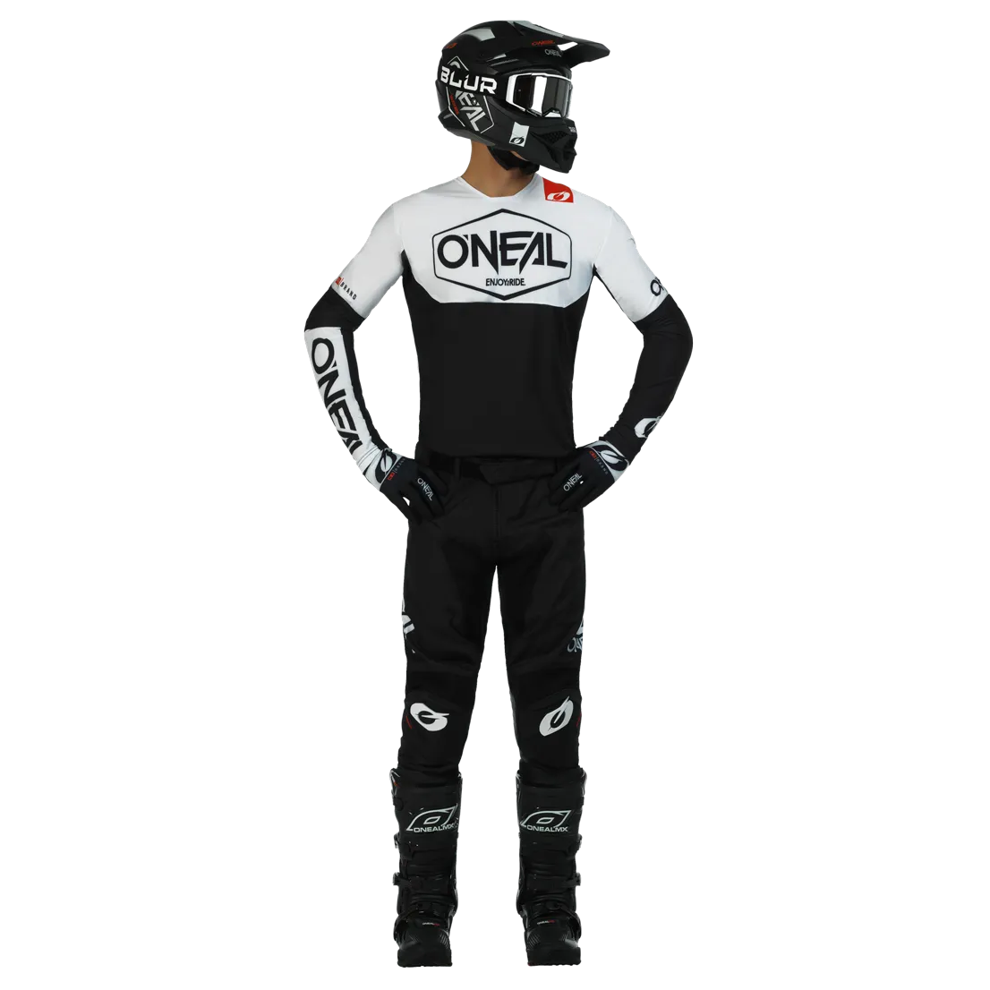 Youth Mayhem V.3 Hexx Jersey Black/White